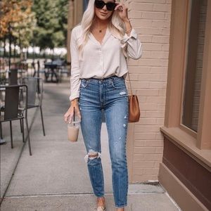 Kathleen Post Abercrombie Collab Skinny Jeans